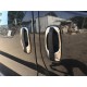 Обводка ручек (4 шт, нерж) для Opel Vivaro 2001-2015 гг