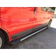 Бокові пороги RedLine V1 (2 шт., Алюміній) Довга база для Nissan Primastar 2002-2014 рр