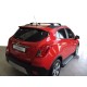 Боковые пороги Allmond Grey (2 шт., алюминий) для Opel Mokka 2012-2021 гг