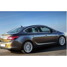 Повна окантовка стекол (Sedan, 12 шт, нерж) для Opel Astra J 2009-2015 рр