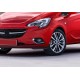 Накладки на противотуманки (2 шт, нерж) Carmos - Турецька сталь для Opel Corsa E 2015-2019 рр
