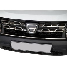 Смужка на решітку радіатора 2014-2018 (нерж.) для Dacia Duster рр