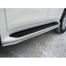 Бічні подпорожники 2008-2015 (нерж) для Lexus LX570/450d