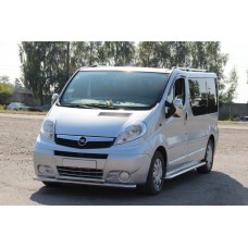 Передній захист ST014 (нерж.) для Nissan Primastar 2002-2014 рр