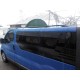 Рейлінги чорні Довга, пластикові ніжки для Renault Trafic 2001-2015 рр