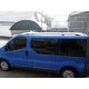 Рейлінги чорні Довга, пластикові ніжки для Renault Trafic 2001-2015 рр