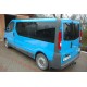 Рейлінги чорні Довга, пластикові ніжки для Renault Trafic 2001-2015 рр