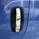 Накладки на ручки (4 шт, нерж) Carmos - Турецька сталь для Nissan Primastar 2002-2014 рр