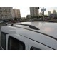Рейлінги чорні Максі база, Пластикові ніжки для Renault Kangoo 2008-2020 рр
