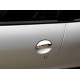 Накладки на ручки (нерж) 2 штуки, Carmos - Турецька сталь для Citroen C-1 2005-2014 рр