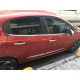 Молдинг стекол (4 шт, нерж) для Peugeot 208 2012-2019 гг