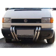 Кенгурятник ST006 (нерж) для Volkswagen T4 Caravelle/Multivan