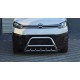 Кенгурятник WT003 (нерж) для Citroen Jumpy/Dispatch 2017- рр