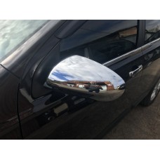 Накладки на зеркала (2 шт, пласт.) для Nissan Qashqai 2010-2014 гг