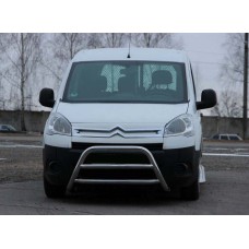 Кенгурятник WT022 (нерж.) для Citroen Berlingo 2008-2018 рр