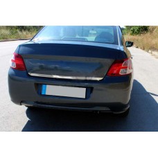 Накладки на кромка багажника (нерж.) для Citroen C-Elysee