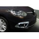 Окантовка туманок (2013-2025, 2 шт, нерж) для Renault Fluence рр