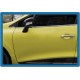 Накладки на дверні ручки HB (4шт, нерж) Carmos - Турецька сталь для Renault Clio IV 2012-2019 рр