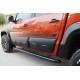 Молдинг на дверь OmsaLine (6 шт, ABS) для Volkswagen Amarok 2010-2022 гг
