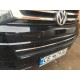 Накладка на решетку бампера (нерж) OmsaLine - Итальянская нержавейка для Volkswagen T5 2010-2015 гг