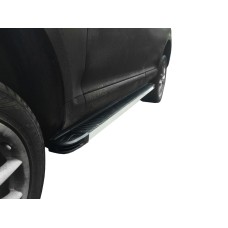 Бокові пороги Maya V1 (2 шт., алюміній) для Porsche Cayenne 2003-2010 рр