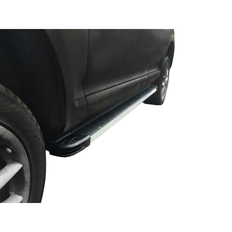 Бокові пороги Maya V1 (2 шт., алюміній) для Porsche Cayenne 2003-2010 рр