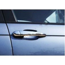 Накладки на ручки (4 шт., нерж.) 1998-2003, Carmos - Турецька сталь для BMW 3 серія E-46 рр