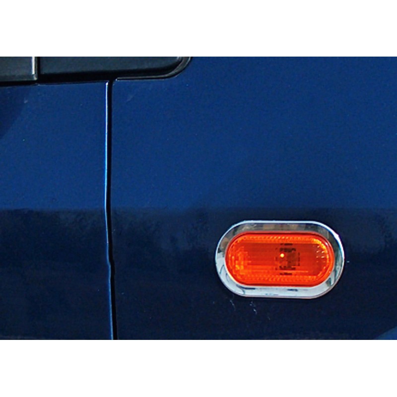 Обведення поворотника (2 шт., Нерж) для Ford Fiesta 2002-2008 рр
