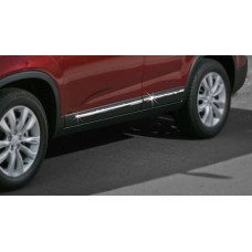 Накладки на молдинг (4 шт, нерж) для Kia Sorento XM 2009-2014 рр