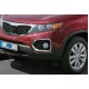 Окантовка протитуманок 2010-2013 (2 шт., нерж) для Kia Sorento XM рр