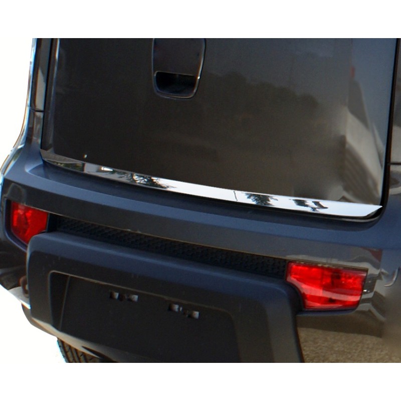 Кромка багажника (нерж.) Carmos - Турецька сталь для Kia Soul I 2008-2013 рр