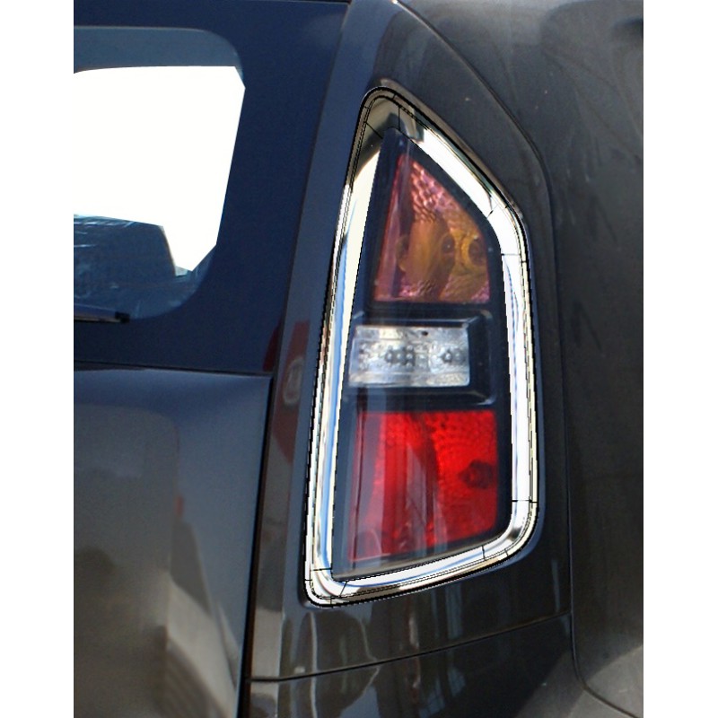 Накладка на стопи (2 шт, нерж.) для Kia Soul I 2008-2013 рр