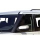 Накладки на дзеркала (2 шт, нерж.) Carmos - Турецька сталь для Land Rover Discovery II