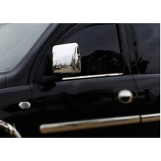 Накладки на дзеркала (2 шт, пласт.) для Opel Combo 2002-2012 рр