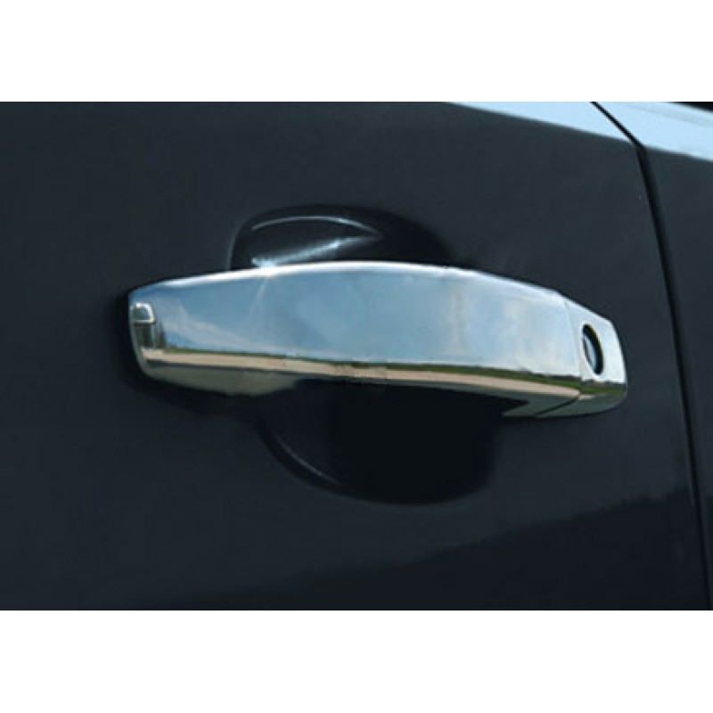 Накладки на ручки (2 шт, нерж) для Opel Tigra 2001-2009 гг