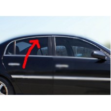 Верхня окантовка стекол (4 шт, нерж) для Opel Vectra C 2002-2008 рр