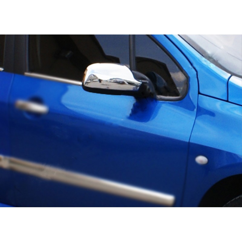 Накладки на дзеркала (2 шт, пласт.) для Peugeot 307
