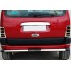 Накладка над номером (1996-2002, 1 дв, нерж) для Peugeot Partner рр