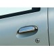 Накладки на ручки (4 шт, нерж) Carmos - Турецька сталь для Renault Scenic 1998-2003 рр