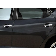 Накладки на ручки (4 шт, нерж) Carmos - Турецька сталь для Seat Ibiza 2010-2017 рр