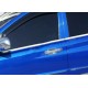 Молдинги на бічні вікна (4 шт, нерж) для SsangYong Action 2005-2018 рр