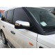 Накладки на дзеркала (2 шт, нерж) Carmos - Турецька сталь для Range Rover III L322 2002-2012 рр