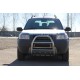 Кенгурятник QT007 (нерж.) для Land Rover Freelander I