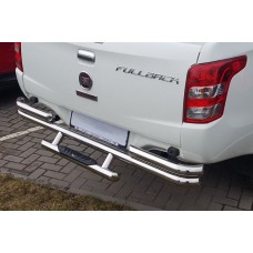 Задній захист AK-Special (нерж) для Mitsubishi L200 2015-2025 рр