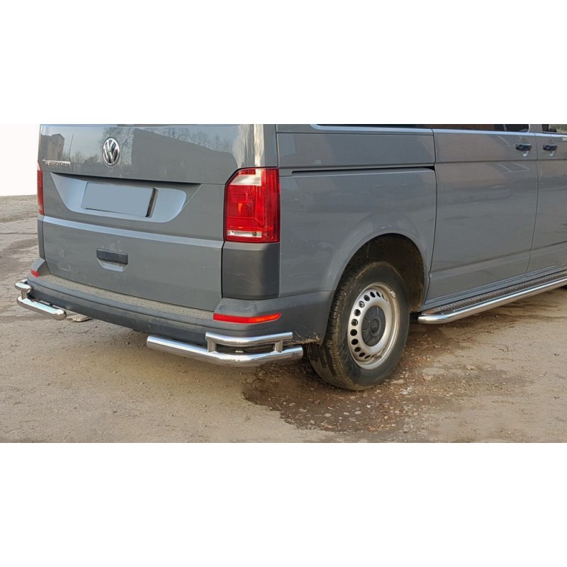 Задні куточки AK003-Double (2 шт., нерж) для Volkswagen T6