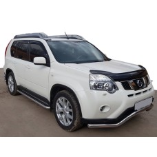 Передній захист ST007 (нерж) для Nissan X-trail T31 2007-2014рр