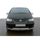Передня подвійний захист ST014 (нерж) 60 на 42 мм для Volkswagen Sharan 1995-2010 рр