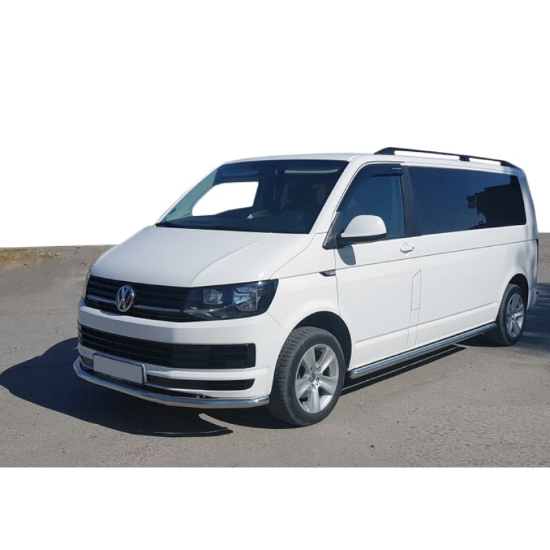 Нижня одинарна губа ST008 (нерж) 51 мм для Volkswagen T6