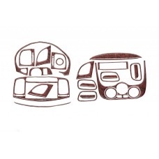 Накладки на панель Карбон для Hyundai Accent 2006-2010 гг