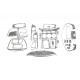Накладки на панель (big set) Титан для Hyundai H300, H1, Starex 2008-2020 рр